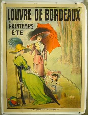 LOUVRE DE BORDEAUX « Printemps Été » : Affiche 