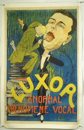 LUXOR « Anormal Phénomène Vocal » : Affiche 