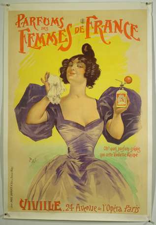 VIVILLE « Parfums des Femmes de France » : Affiche