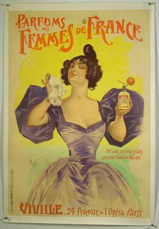 VIVILLE « Parfums des Femmes de France » : Affiche