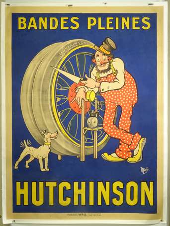 HUTCHINSON « Bandes Pleines » : Affiche 