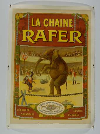 LA CHAÎNE RAFER / Cycle : Affiche lithographiée 