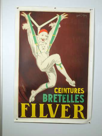 FILVER Bretelles Ceintures : Affiche lithographiée