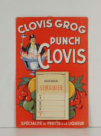 CLOVIS GROG - PUNCH CLOVIS /Clovis Reymond à 