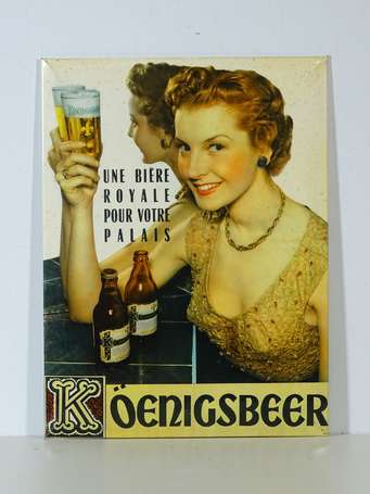 KOENIGSBEER : Glassoïd illustré d'une charmante 