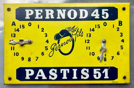 PERNOD 45 / PASTIS 51 : Compteur de points de 