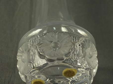 PORTIEUX - Vase soliflore en cristal, la base 