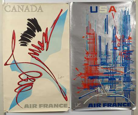 MATHIEU Georges (1921-2012) pour Air France, lot 