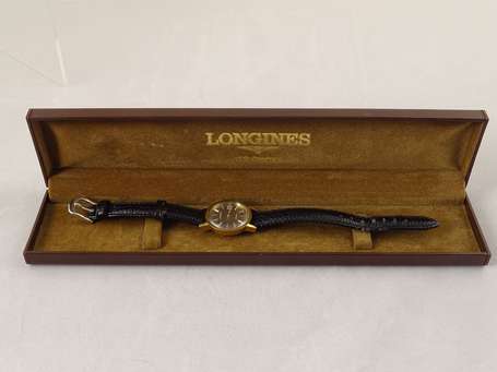 LONGINES, montre bracelet de dame à boîtier 