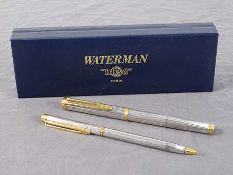 WATERMAN, stylo-plume et porte--mine à corps 