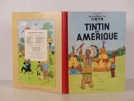 Hergé : Tintin 3 ; Tintin en Amérique en édition 