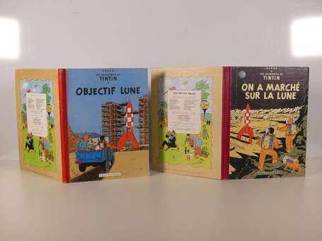 Hergé : Tintin 16 et 17 : Objectif Lune en 