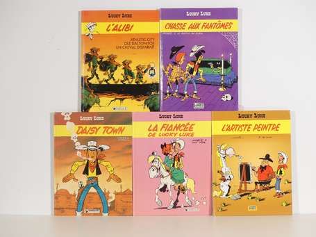 Morris : Lucky luke : 5 albums ; Daisy Town, La 