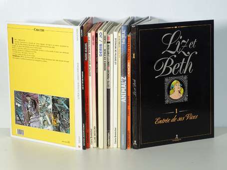 Collectif : 15 bandes dessinées adulte dont Bilal,