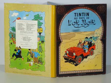 Hergé : Tintin 15 ; Tintin au pays de l'or noir en