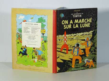 Hergé : Tintin 17 : On a marché sur la Lune en 