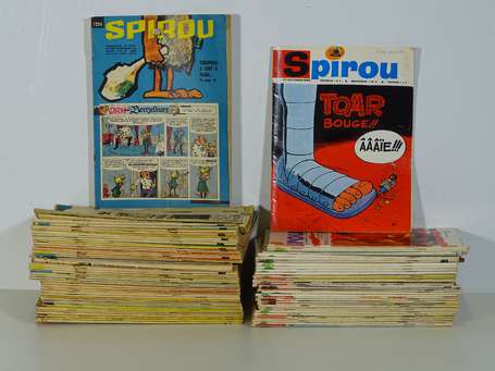 Spirou : une centaine de n° entre le 1200 et le 