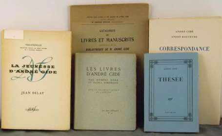 GIDE André Correspondance d'André Gide et d'André 