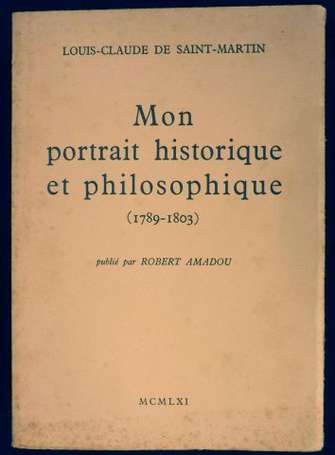 SAINT-MARTIN (Louis-Claude de) dit 