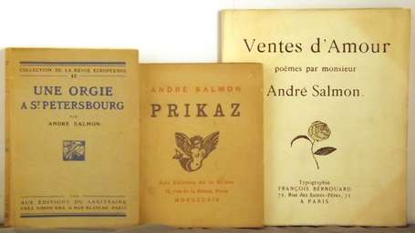 SALMON André Prikaz. P., Éditions de la Sirène 