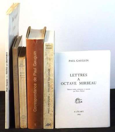 GAUGUIN Paul Six ouvrages de cet artiste : GAUGUIN