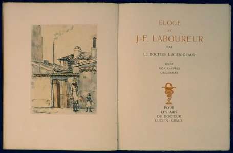 LABOUREUR[] - LUCIEN-GRAUX (Dr.) Éloge de J.-É. 