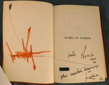 MATHIEU Georges Au-dela du Tachisme. P., Julliard 