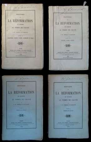 MERLE d'AUBIGNÉ (J.-H.) Histoire de la Réformation