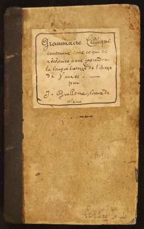 GUILLOME Joachim Grammaire Française-Bretonne, 