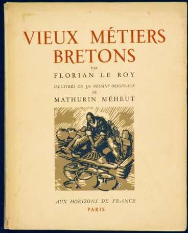 LE ROY Florian Vieux Métiers Bretons illustrés de 