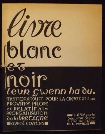 TULLOU Rafig (Raphaël) Le livre blanc et noir - 