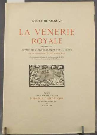 SALNOVE (Robert de) La Vénerie Royale. Précédée 