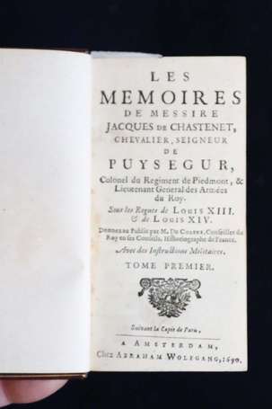 PUYSEGUR (Jacques de CHASTENET, Seigneur de) - Les