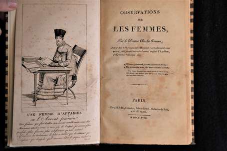 DUNNE (Charles) - Observations sur les Femmes. 