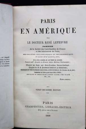  [LABOULAYE (Édouard LEFEBVRE de)] - Paris en 