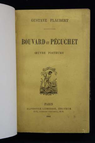 FLAUBERT Gustave - Bouvard et Pécuchet. Œuvre 