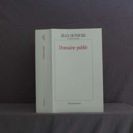 DUTOURD (Jean) - Domaine public. 
Paris, 