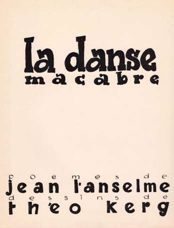 L'ANSELME Jean [Théo KERG] - La Danse Macabre - « 