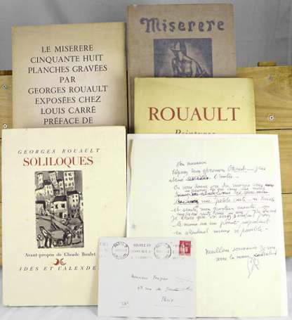 ROUAULT Georges - Soliloques. Neuchâtel, Ides & 