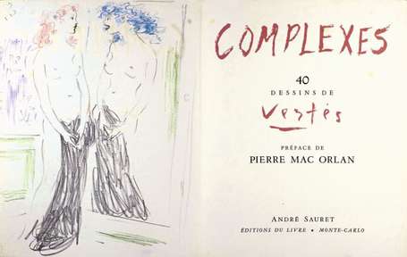 VERTÈS Marcel - Complexes. Préface de MAC ORLAN. 