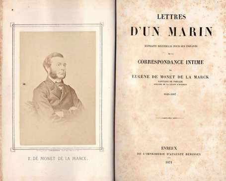 MONET de LA MARCK (Eugène de) - Lettres d'un Marin