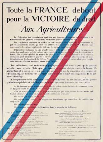 1914-1918 - « Toute la France debout pour la 
