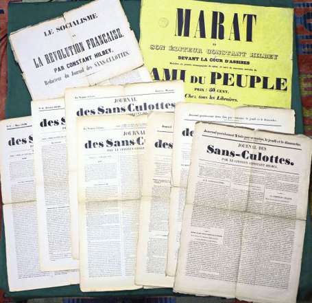 HILBEY Constant - Journal des Sans-Culottes. Par 