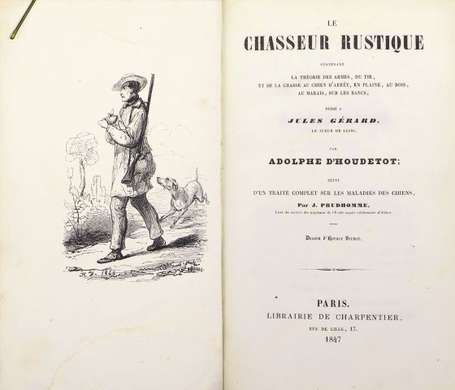 HOUDETOT (Adolphe d') - Le Chasseur Rustique … P.,