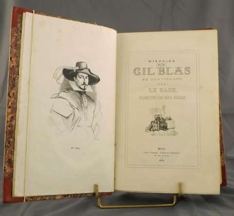 LE SAGE Alain-René Histoire de Gil Blas de 