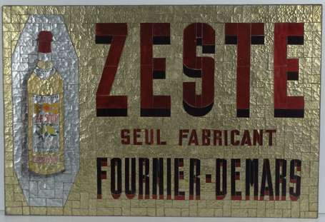 ZESTE Fournier-Desmars : Mosaïque publicitaire. 