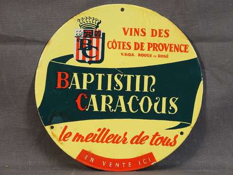 BAPTISTINS CARACOUS Vins de Côtes de Provence : 