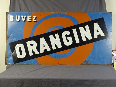 ORANGINA « Buvez Orangina : Grande tôle illustrée 