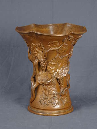 MANUFACTURE DE L'ITALIENNE, GOINCOURT - Vase en 