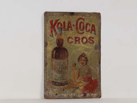 KOLA-COCA Cros : Tôle lithographiée embossée. 